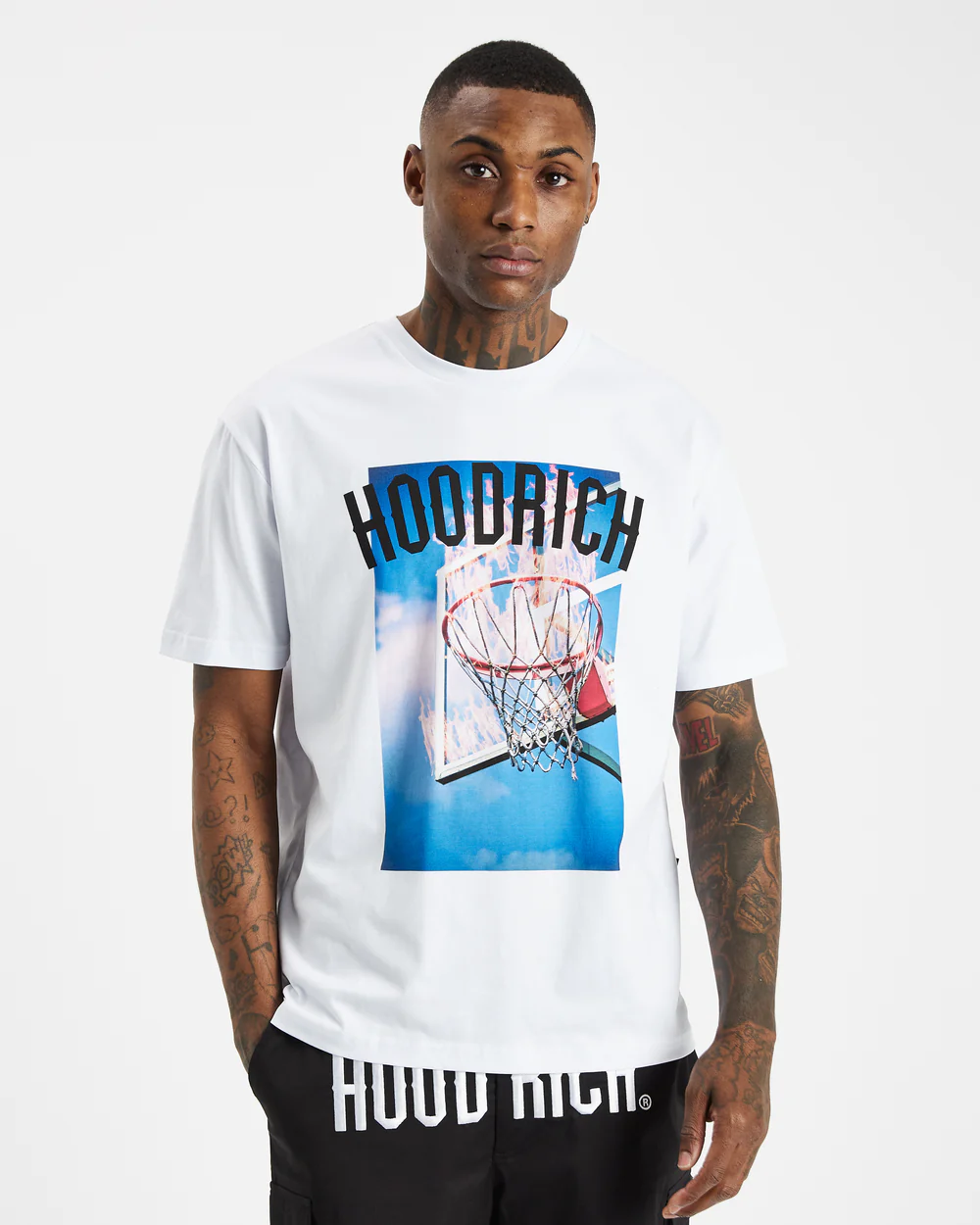 Hoodrich white t discount shirt