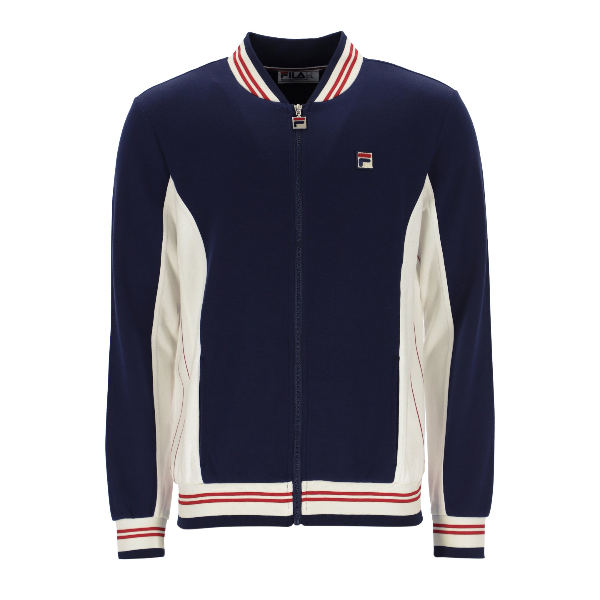 Fila retro hot sale tracksuit top