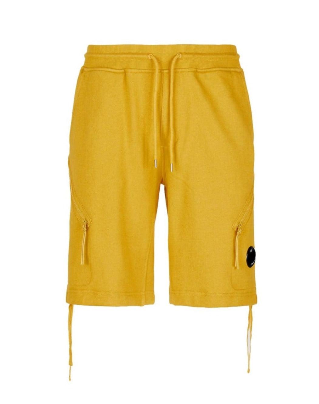 Yellow sweat hot sale shorts mens