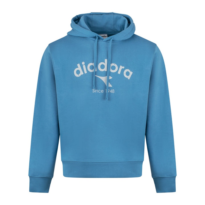 Diadora Logo Hoodie Blue