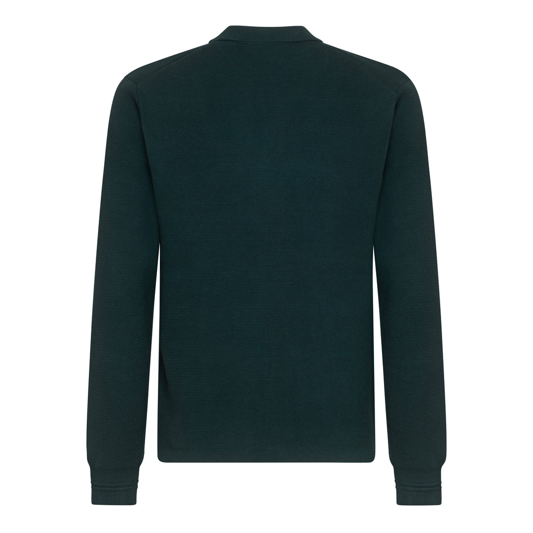 Merc London Rathbone Knit Shirt Green