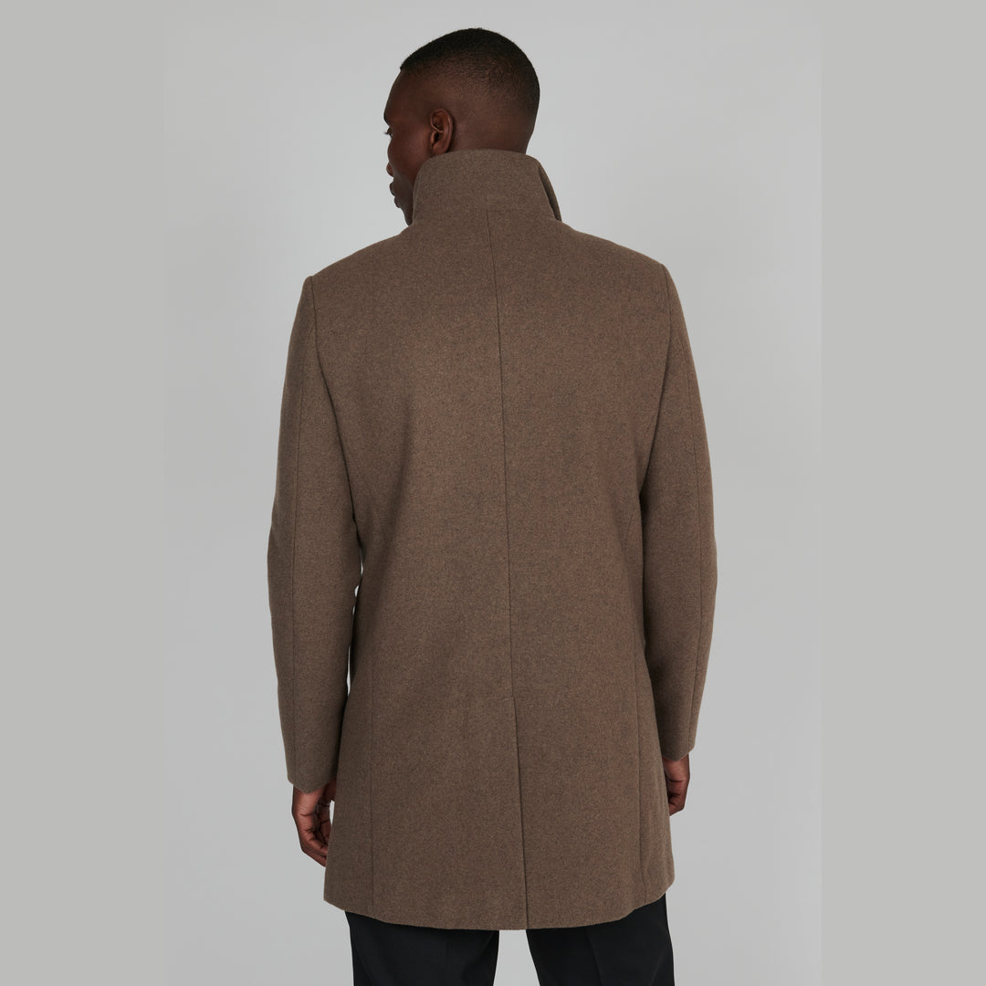 Matinique Harvey Wool Coat Brown