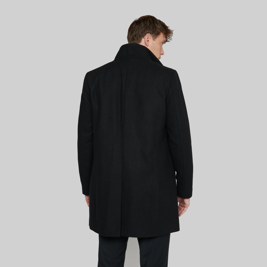 Matinique Harvey Wool Coat Black