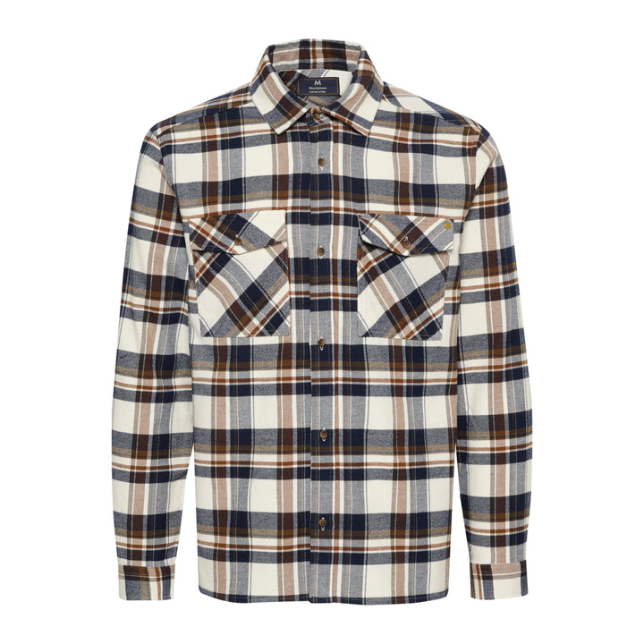 Matinique Glibbon Heritage Check Shirt Beige