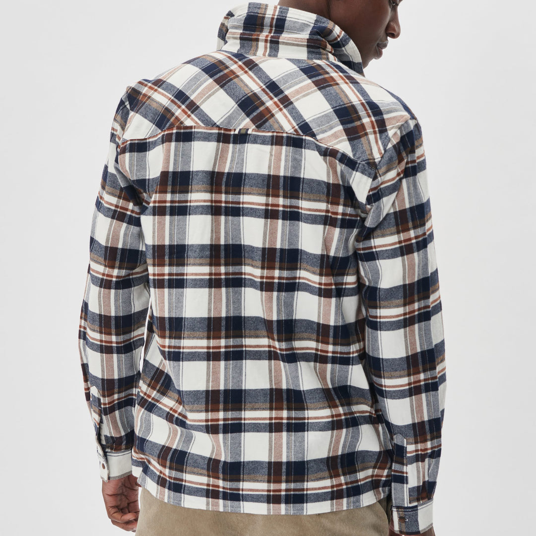 Matinique Glibbon Heritage Check Shirt Beige