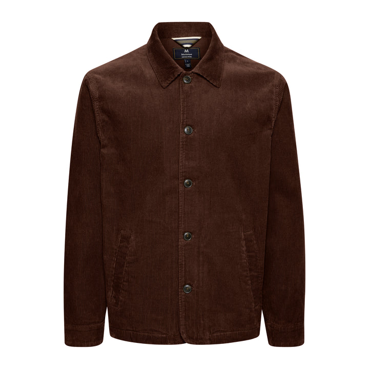 Matinique Shay Cord Overshirt Brown