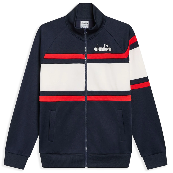 Diadora 80's Track Top Navy/Red