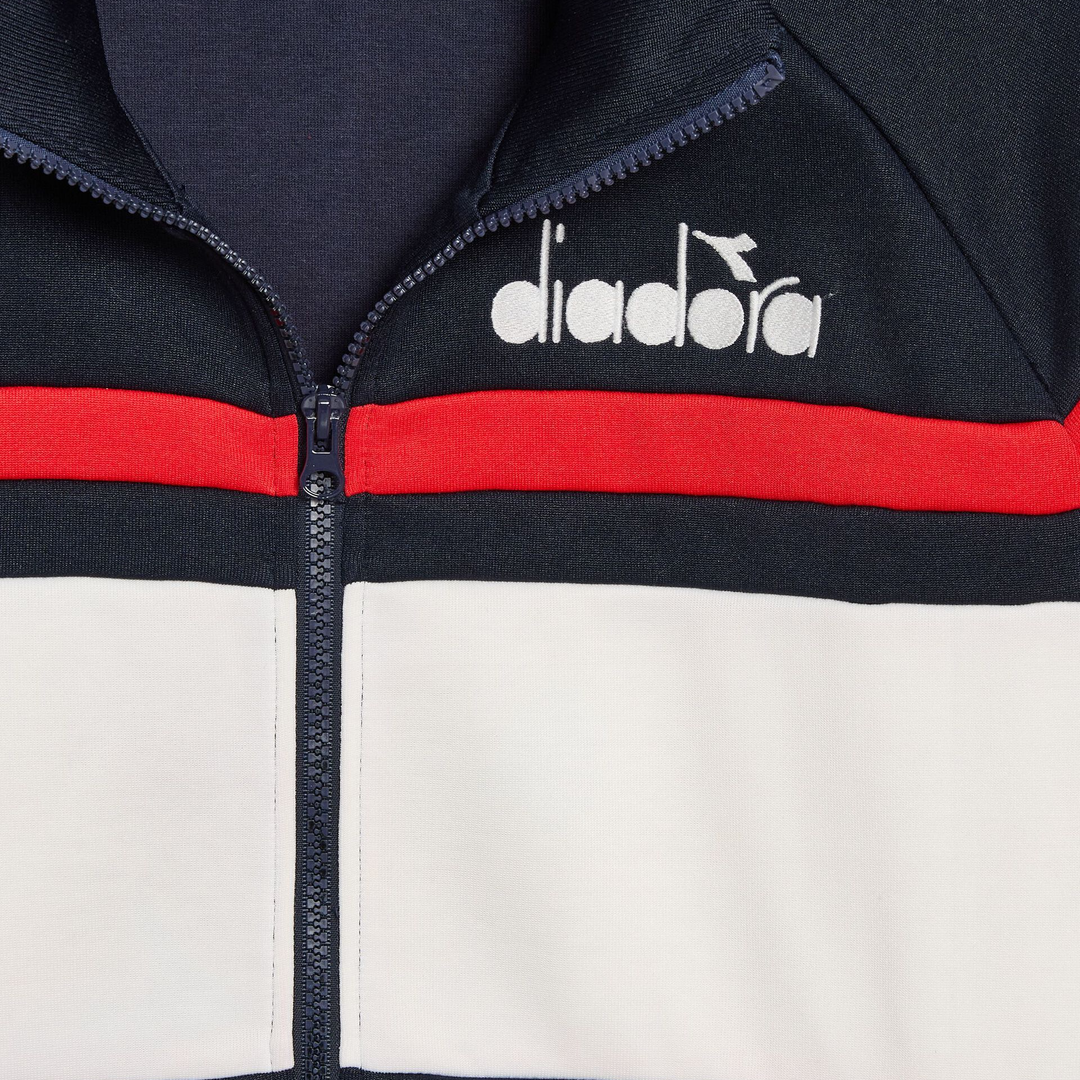 Diadora 80's Track Top Navy/Red