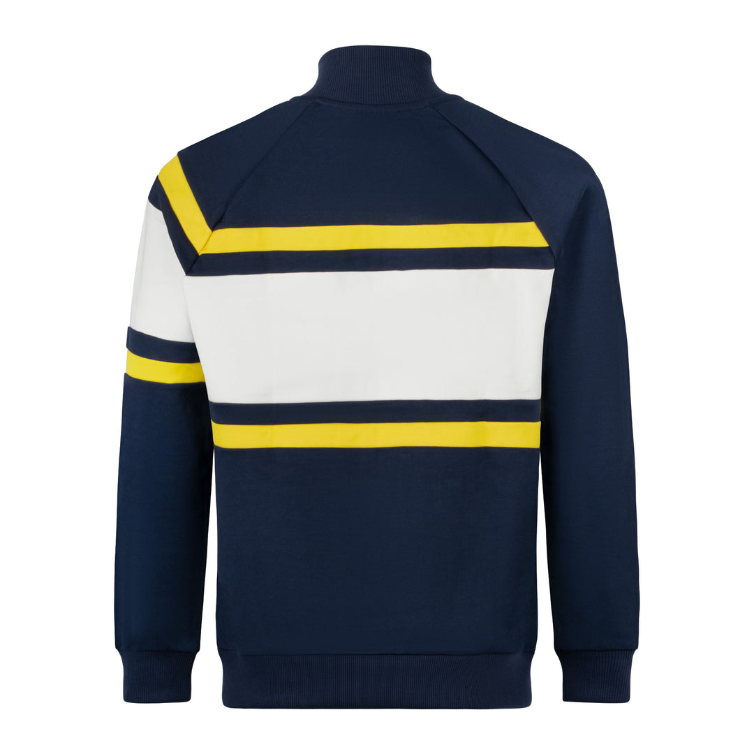 Diadora 80's Track Top Navy/Yellow