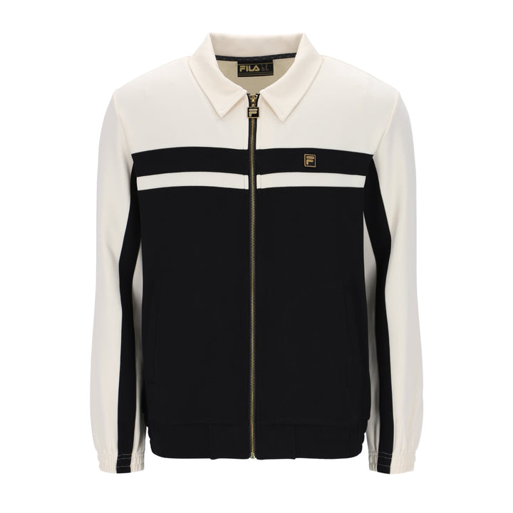 Fila Gold Bill Collar Track Top Black