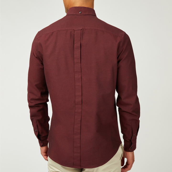 Ben Sherman Signature Oxford Shirt Wine