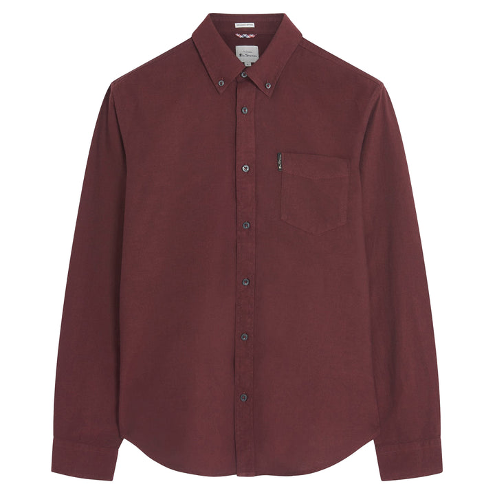 Ben Sherman Signature Oxford Shirt Wine