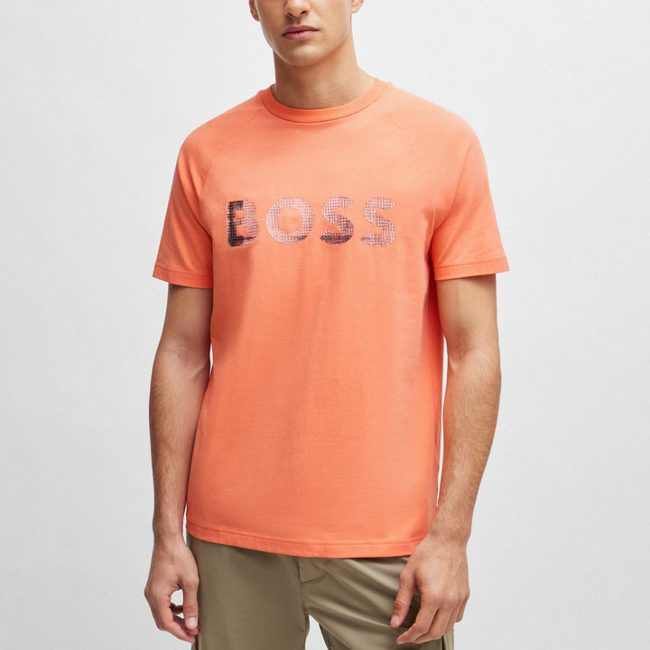 Hugo Boss Graphic T-Shirt Orange