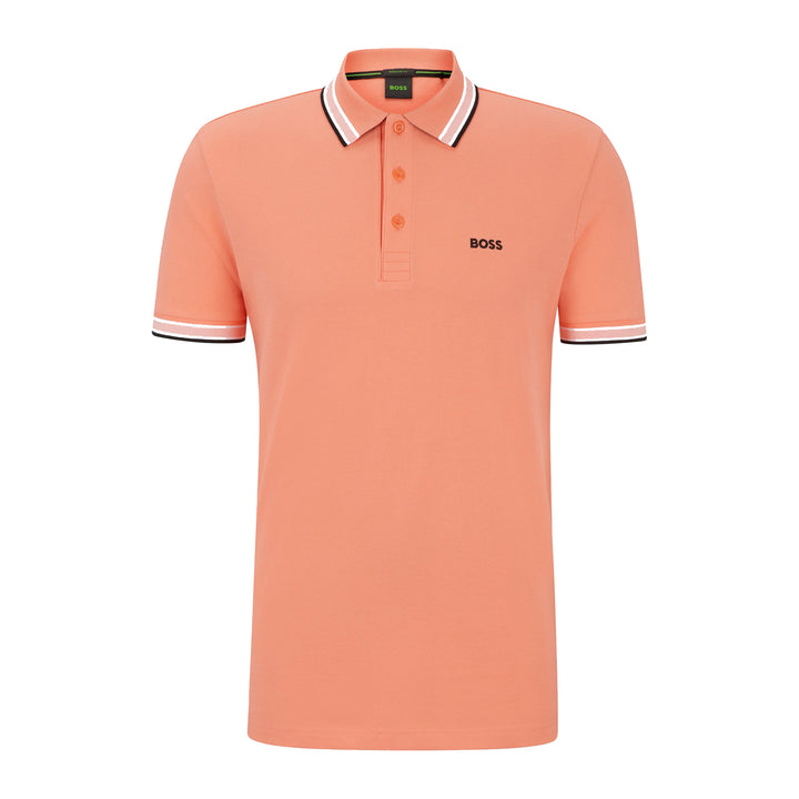 Hugo Boss Paddy Polo Shirt Orange