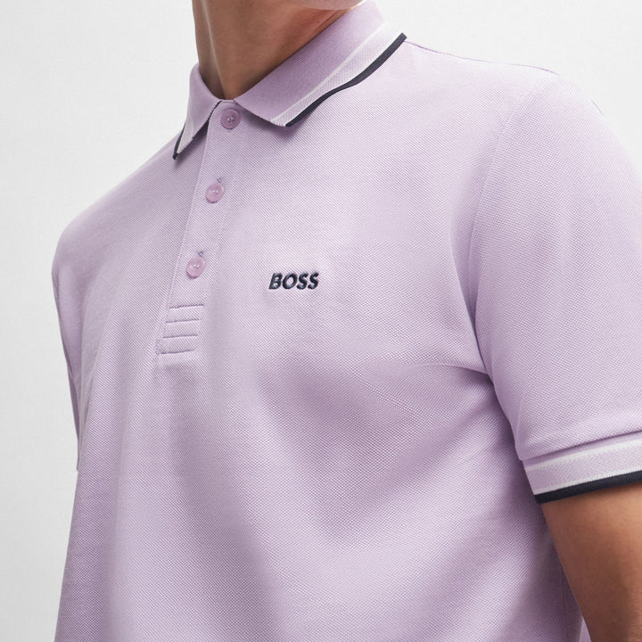 Hugo Boss Paddy Polo Shirt Purple