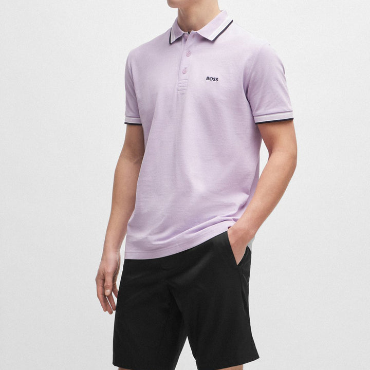 Hugo Boss Paddy Polo Shirt Purple