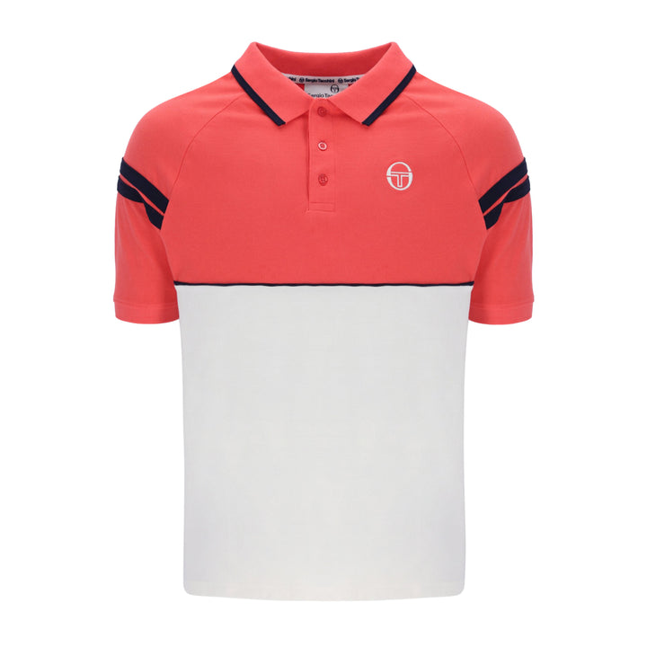 Sergio Tacchini Cambio Polo Shirt Pink/White