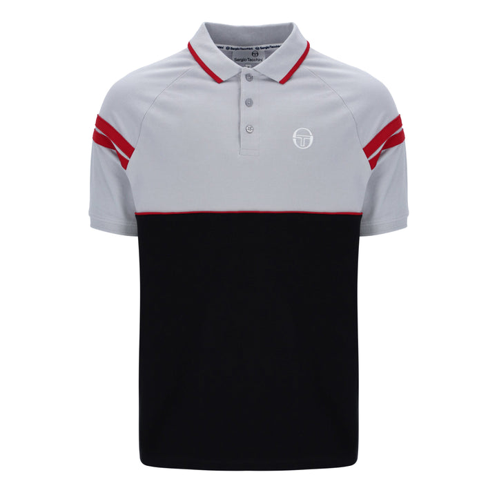 Sergio Tacchini Cambio Polo Shirt Grey/Black