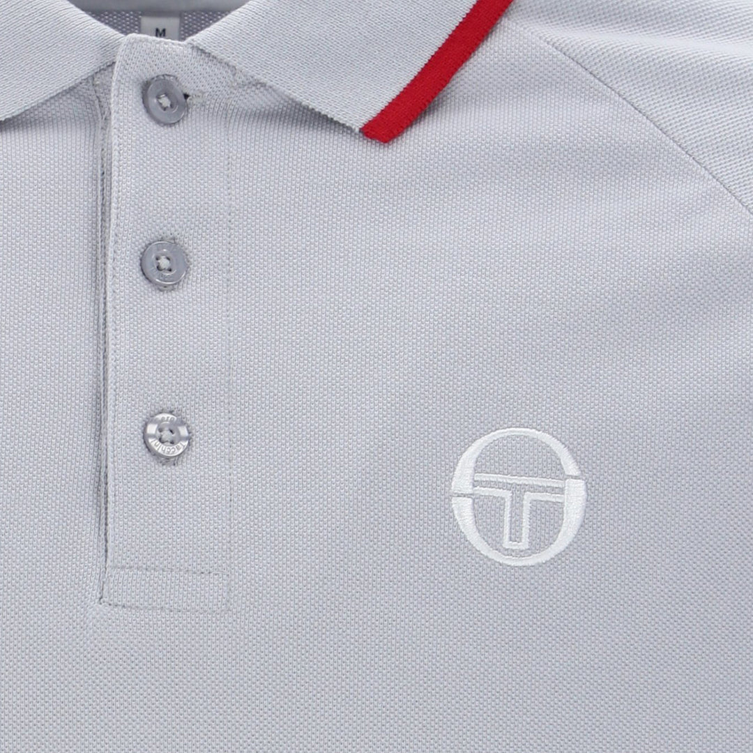 Sergio Tacchini Cambio Polo Shirt Grey/Black