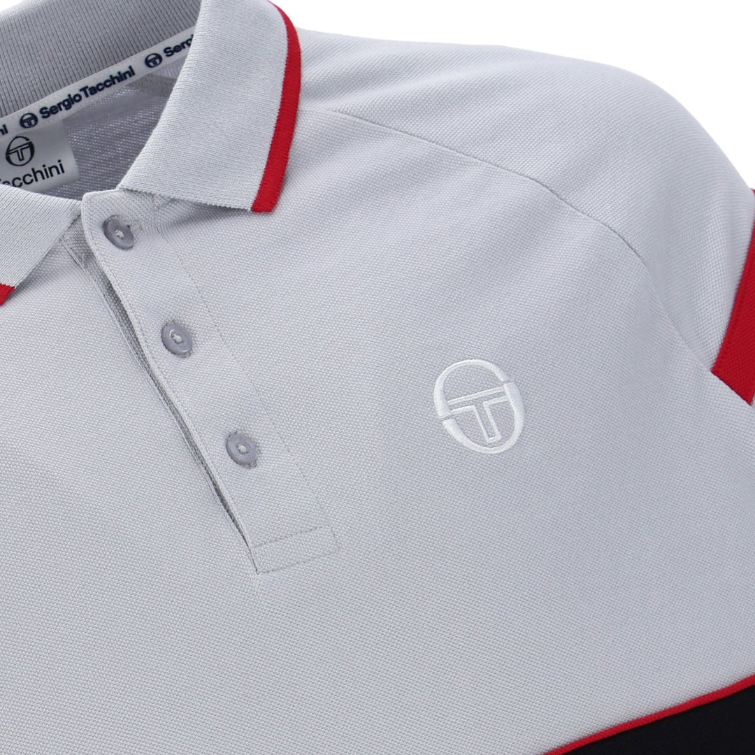 Sergio Tacchini Cambio Polo Shirt Grey/Black