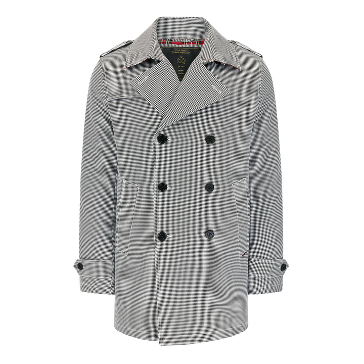 Merc London Copping Coat Houndstooth