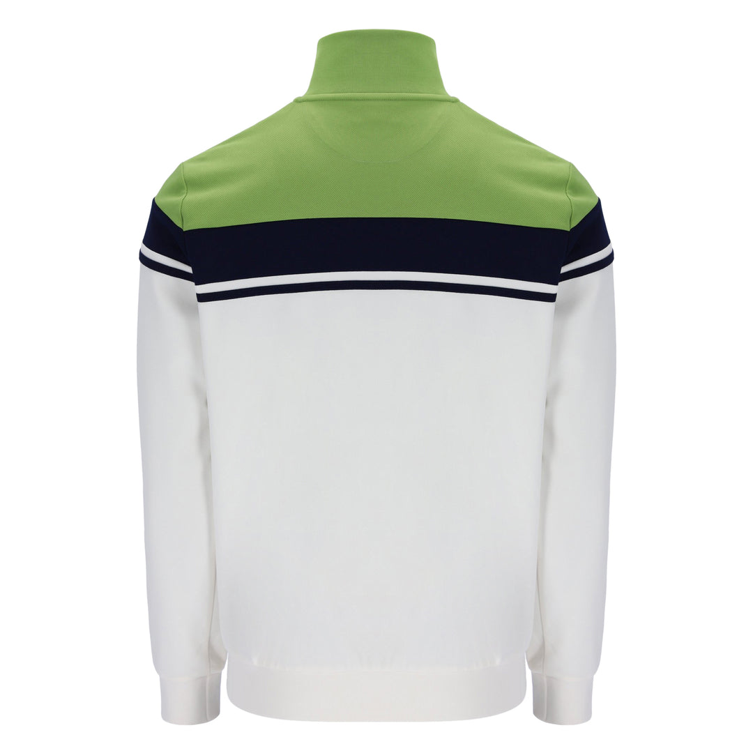 Sergio Tacchini Damarindo Track Top Cream/Green