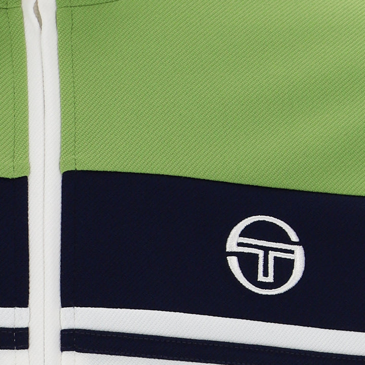 Sergio Tacchini Damarindo Track Top Cream/Green