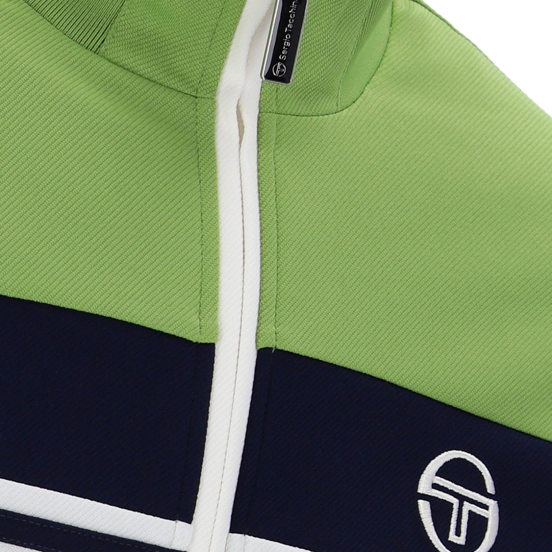 Sergio Tacchini Damarindo Track Top Cream/Green