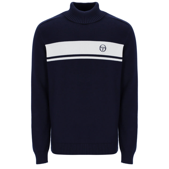 Sergio Tacchini Damarindo Knit Roll Neck Navy