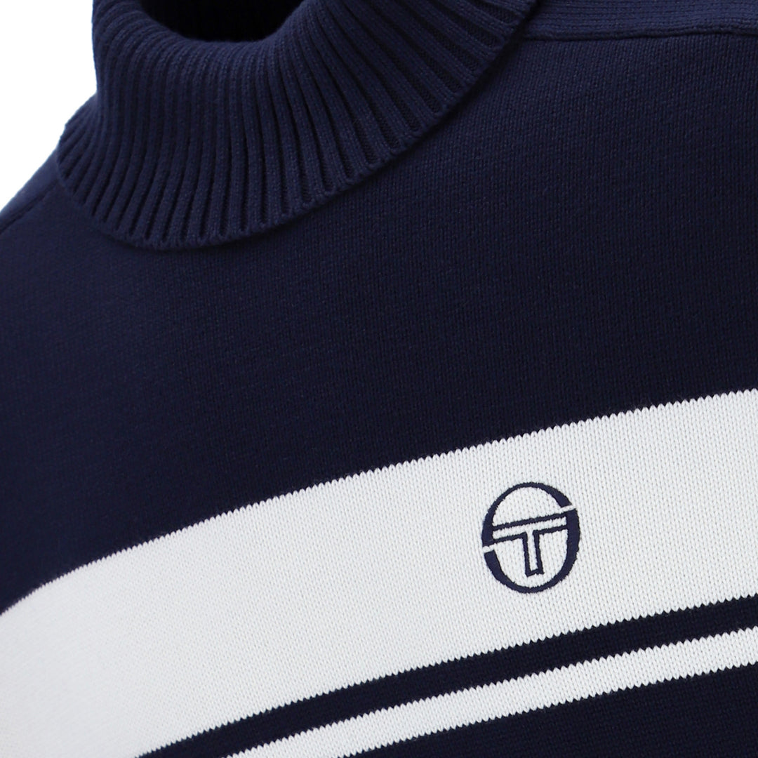 Sergio Tacchini Damarindo Knit Roll Neck Navy