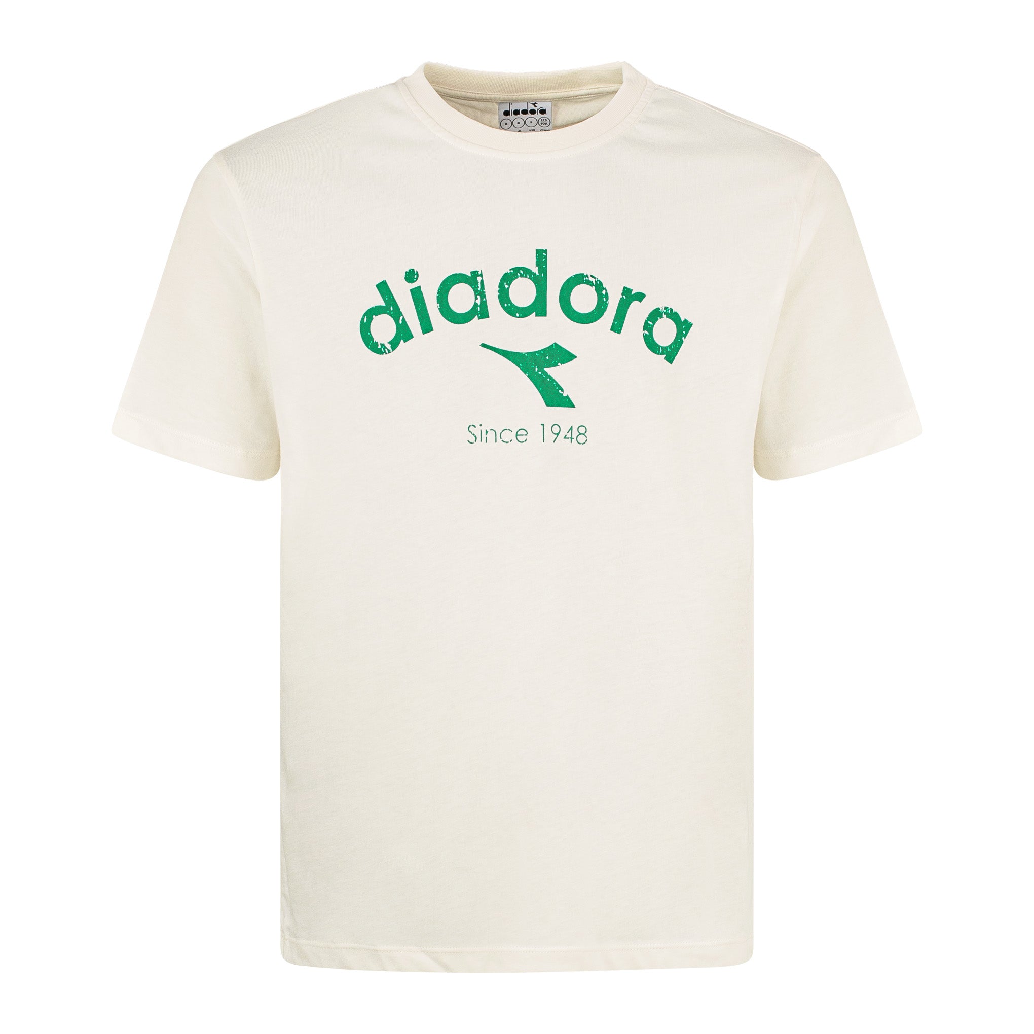 Diadora Logo T-Shirt White/Green