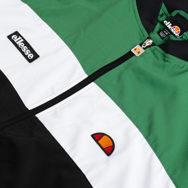 Ellesse Brolo Shell Track Top Black/Green