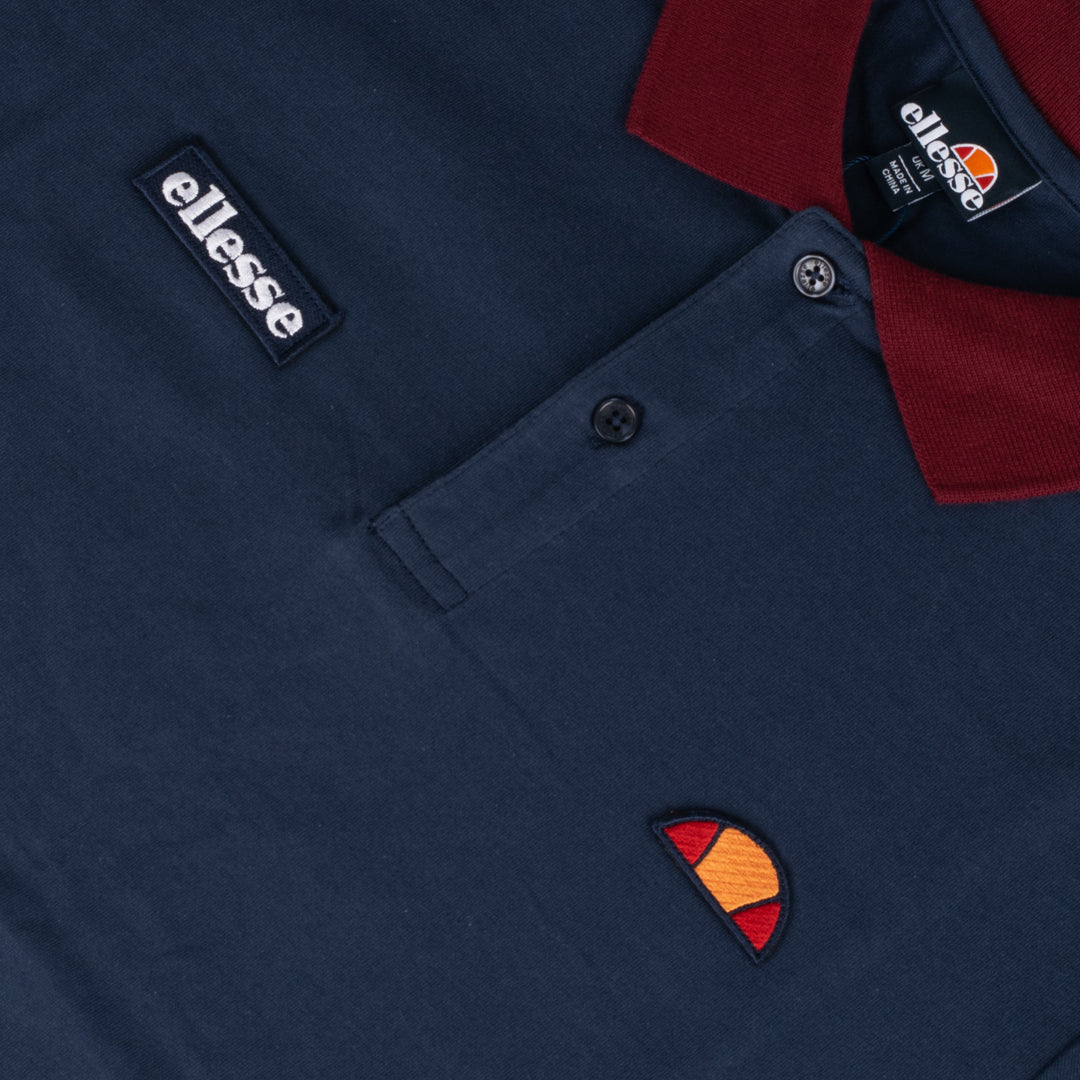 Ellesse Lessepia Polo Shirt Navy