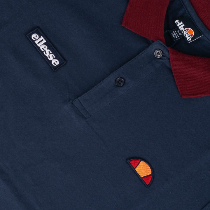 Ellesse Lessepia Polo Shirt Navy