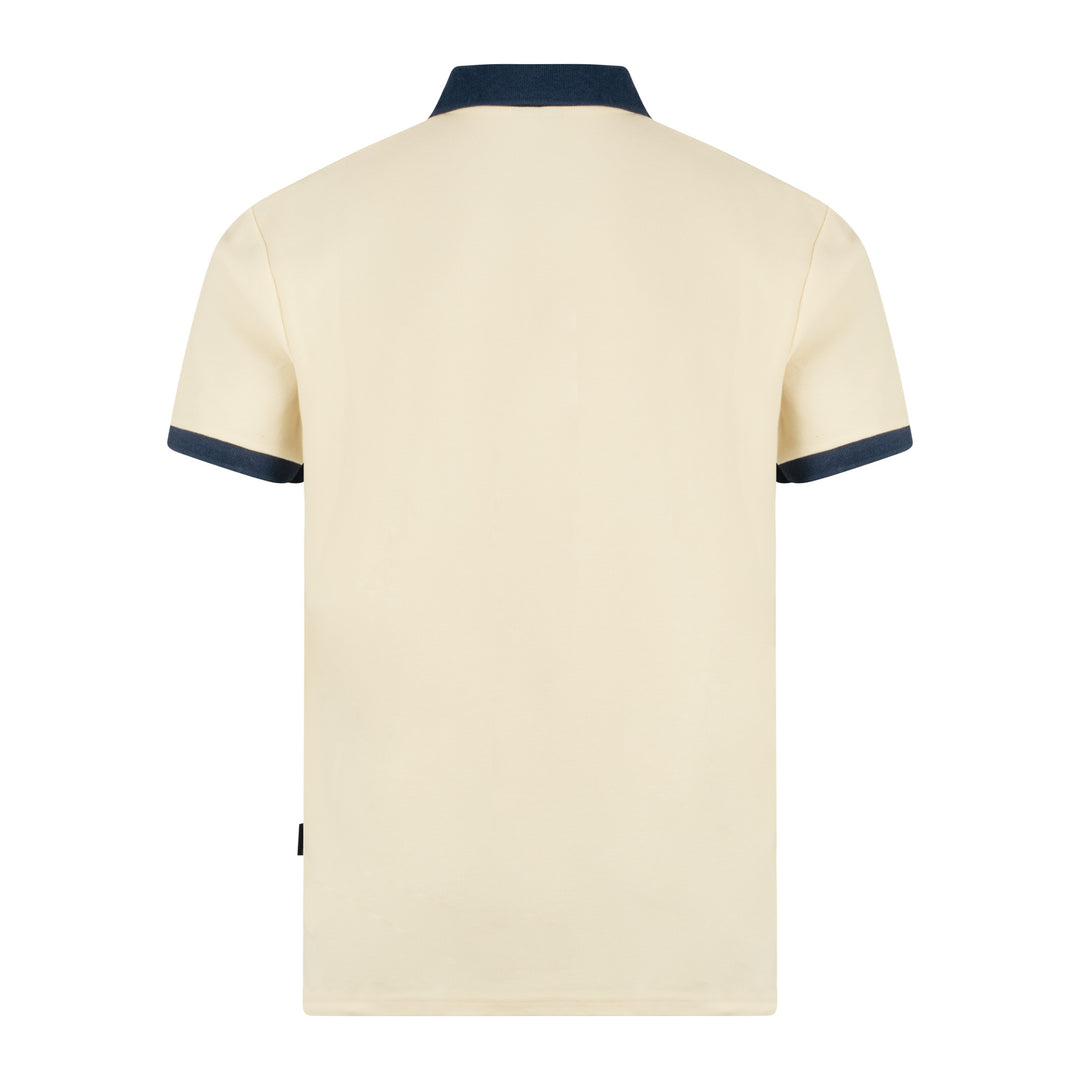 Ellesse Agoza Polo Shirt Beige