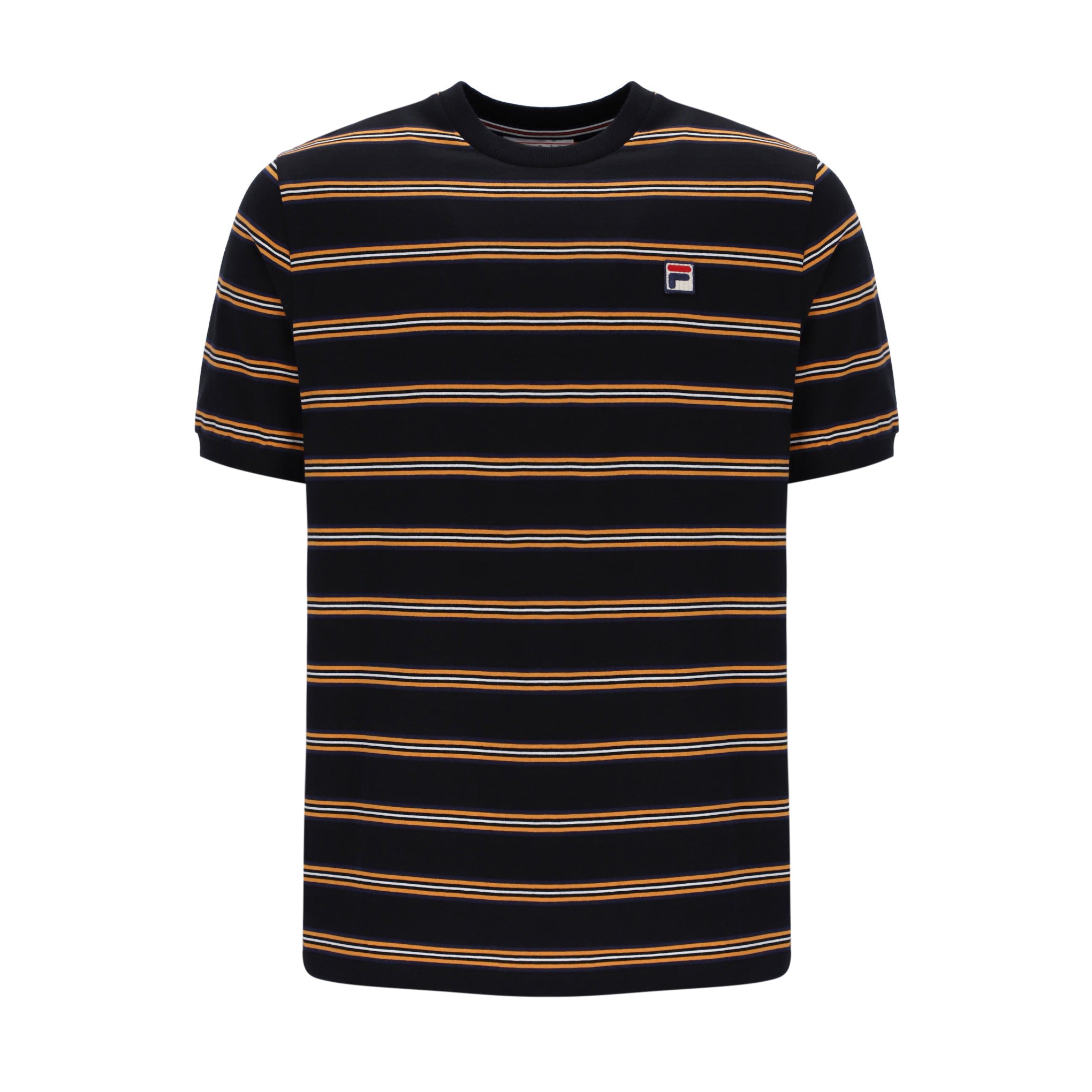 Fila striped best sale t shirt