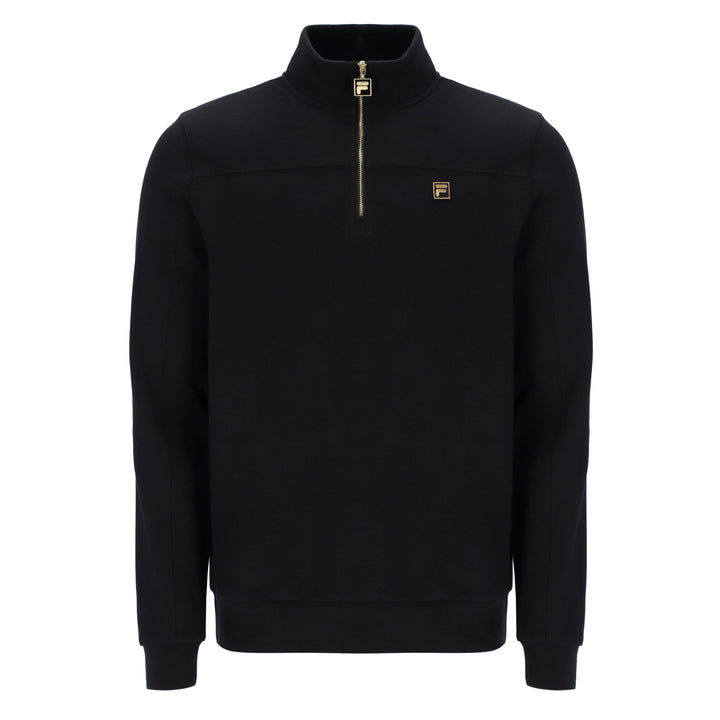 Fila Gold Kevin Half Zip Sweatshirt Black