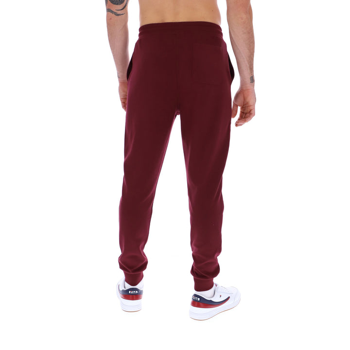 Fila Vintage Lonny Track Pants Burgundy