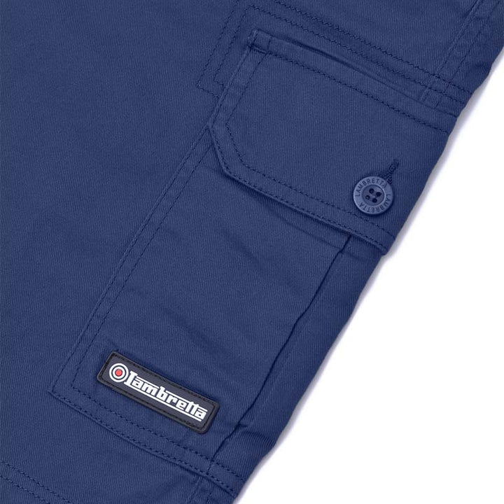 Lambretta Cargo Shorts Navy