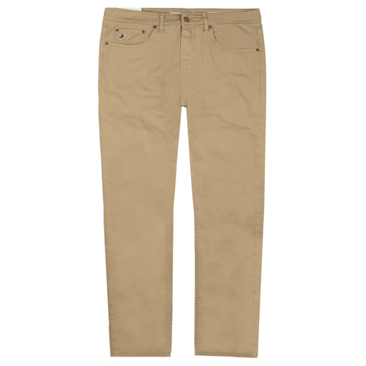 Lois Terrace Cotton Pants Dark Sand