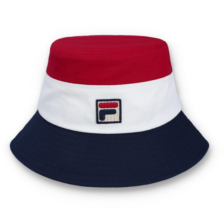 Fila Vintage Marco Stripe Bucket Hat