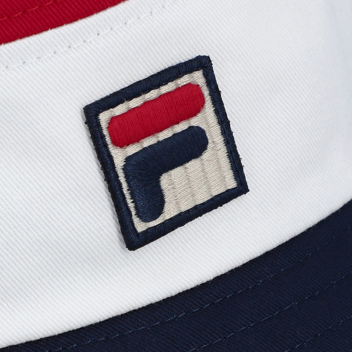 Fila Vintage Marco Stripe Bucket Hat