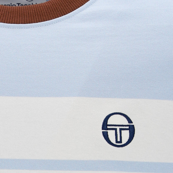 Sergio Tacchini Master T-Shirt Sky/Brown