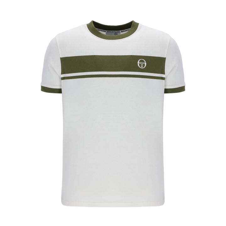 Sergio Tacchini Master T-Shirt Cream/Green