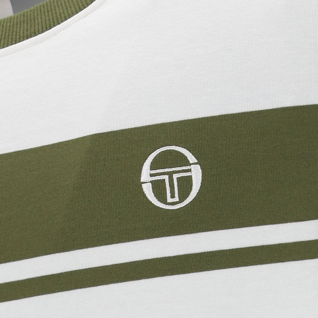 Sergio Tacchini Master T-Shirt Cream/Green