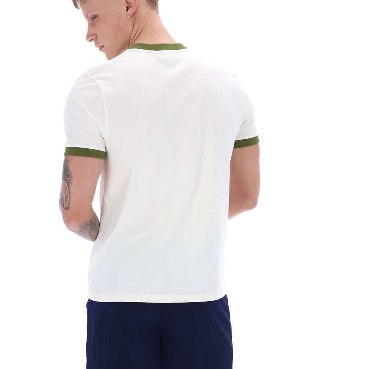 Sergio Tacchini Master T-Shirt Cream/Green