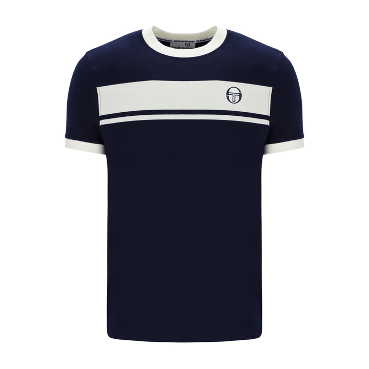 Sergio Tacchini Master T-Shirt Navy/White