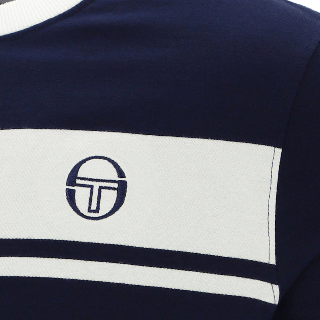 Sergio Tacchini Master T-Shirt Navy/White