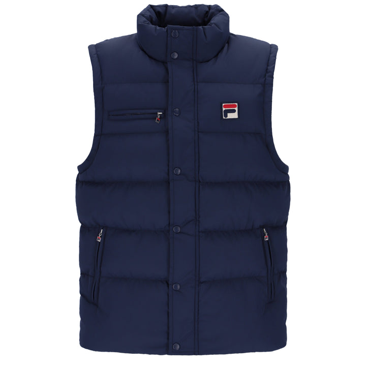 Fila Vintage Milton Gilet Navy