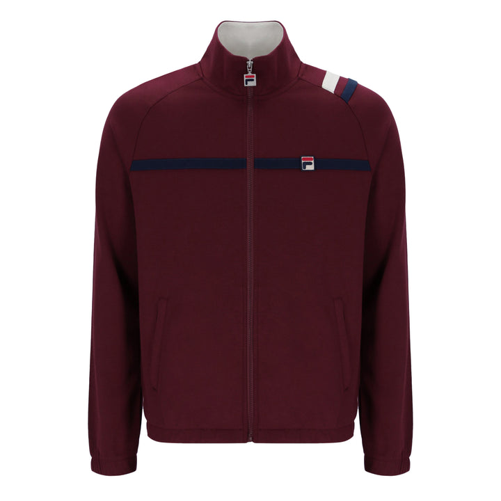 Fila Vintage MKII Track Top Burgundy